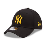 New Era MLB New York NY Yankees 39Thirty Essential Flexfit Black Yellow Sort Gul 60137598