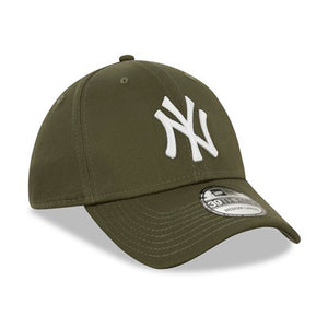 New Era NY Yankees 39thirty Flexfit Olive White Grøn Hvid 12523890