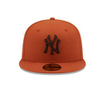 New Era MLB New York NY Yankees 59Fifty Essential Fitted Brown Brown Brun 60184802