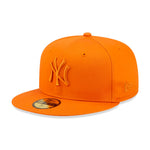 New Era MLB NY Yankees 59Fifty League Essential Fitted Orange Orange 60285233 