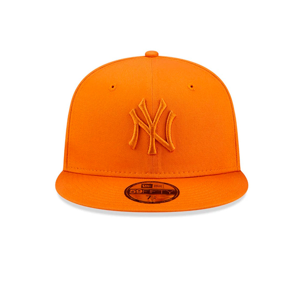 New Era MLB NY Yankees 59Fifty League Essential Fitted Orange Orange 60285233 