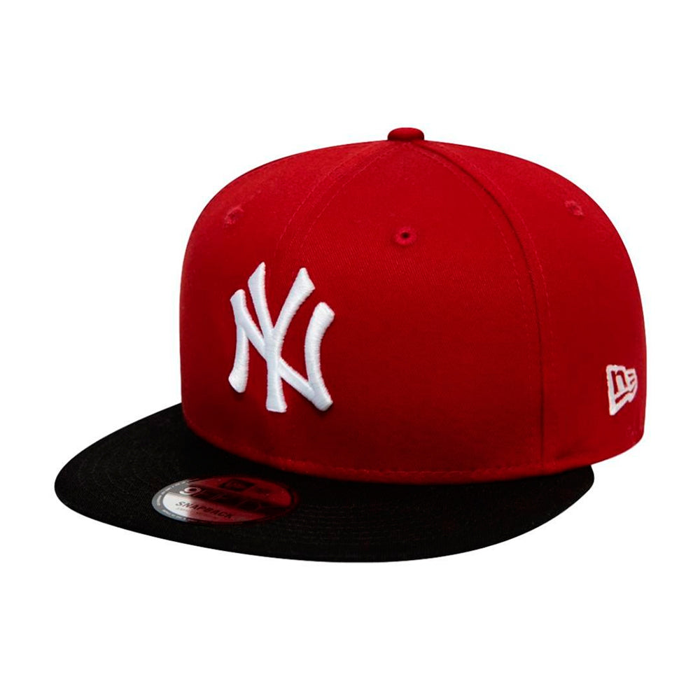 New Era MLB New York NY Yankees 9Fifty Colour Block Snapback Red Black Rød Sort 12122745