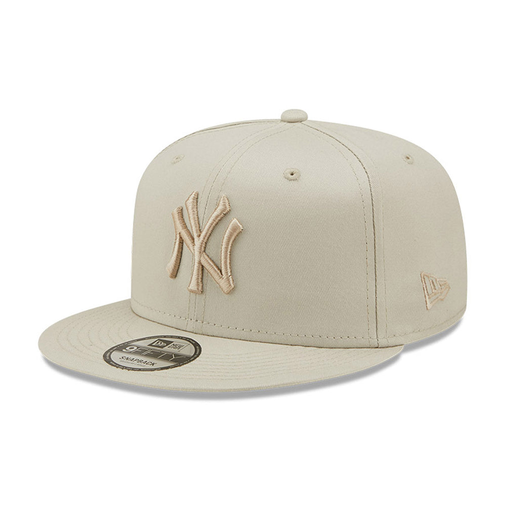 New Era MLB New York NY Yankees 9Fifty Essential Snapback Cream Cream Beige 60240443 