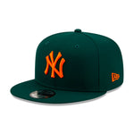 New Era MLB NY Yankees 9Fifty Reflective Snapback Green Orange Grøn 60184673
