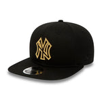 New Era NY New York Yankees 9Fifty Snapback Black Gold Sort Guld