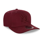 New Era MLB New York NY Yankees 9Fifty Stretch Snap Snapback Maroon Maroon Bordeaux Rød 12523886