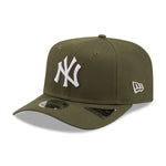 New Era New York Yankees NY Yankees 9Fifty Stretch Snap Snapback Olive White Grøn 60184729