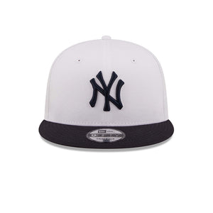 New Era MLB NY Yankees 9Fifty White Crown Cap Snapback White Black Hvid Sort 60285103