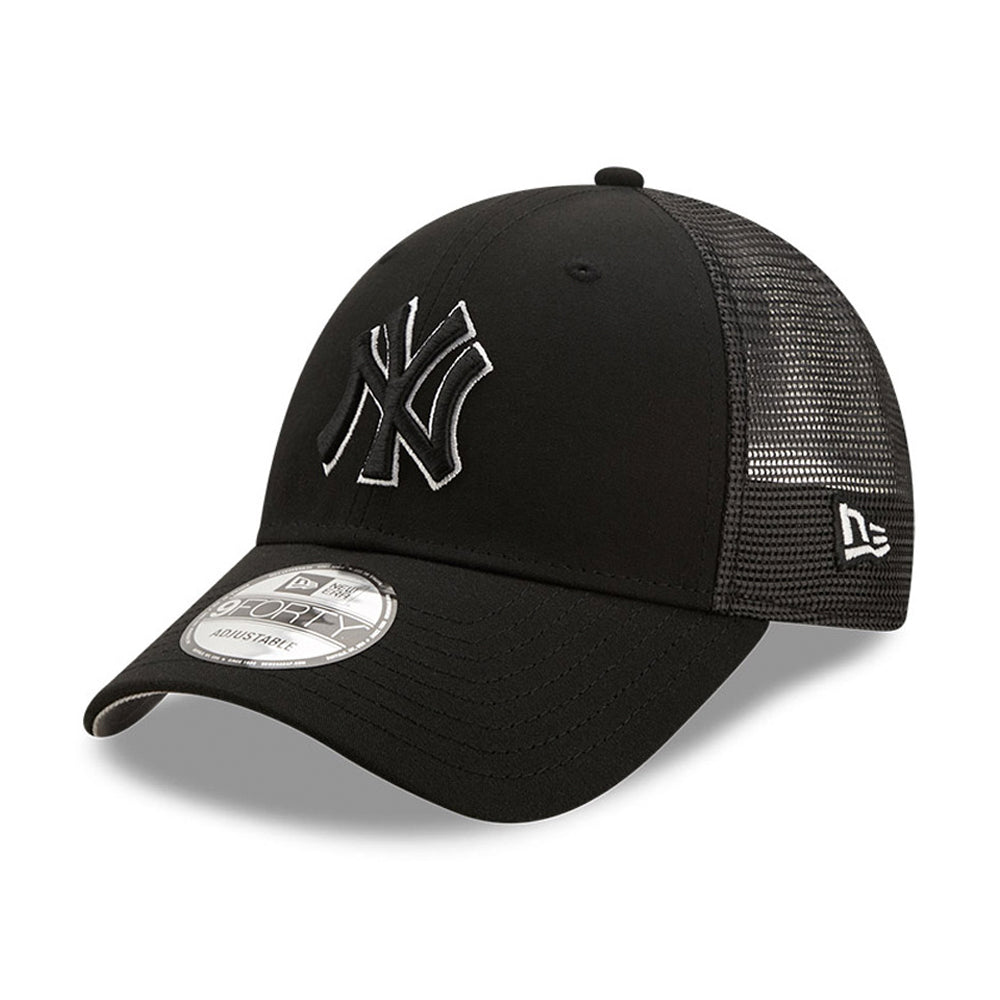 New Era MLB New York NY Yankees 9Forty A Frame Trucker Adjustable Justerbar Black Sort 60222302