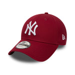 New Era NY New York Yankees 9Forty Adjustable Maroon Red Rød 80636012