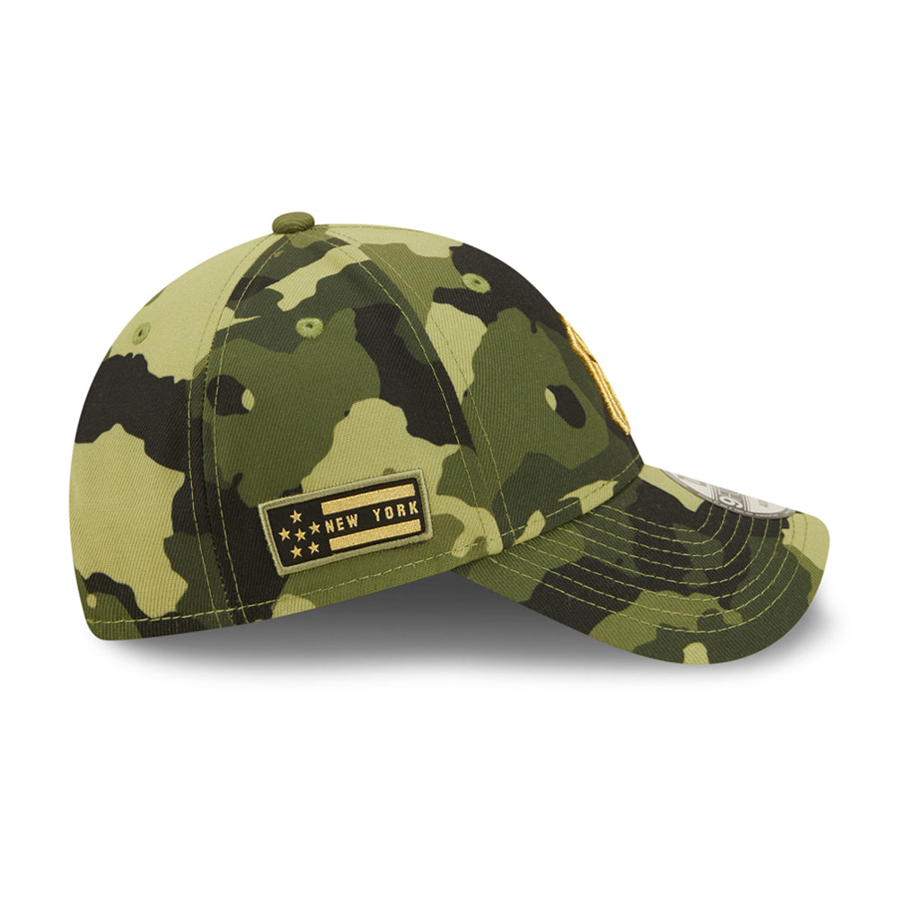 New Era MLB New York NY Yankees 9Forty Armed Forces Day Snapback Camo Gold Camouflage Guld 60233957