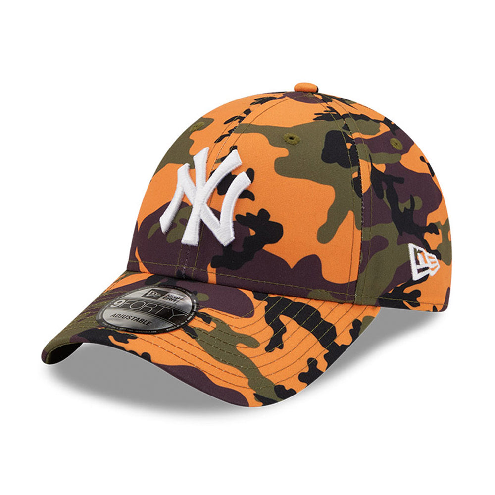 New Era MLB New York NY Yankees 9Forty Camo Print Adjustable Justerbar Camo Green Camouflage Grøn 60184867