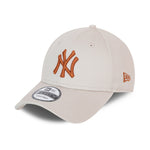 New Era MLB New York NY Yankees 9Forty Colour Pack Adjustable Justerbar Stone Toffee Beige Brun 60137489