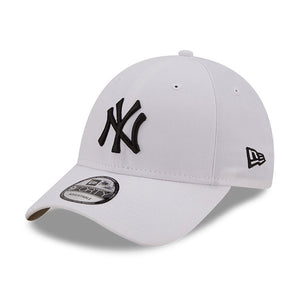 New Era MLB New York NY Yankees 9Forty Monochrome Adjustable White Black Hvid Sort 60240570