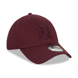 New Era NY New York Yankees 9Forty Snapback Maroon Maroon Rød 12523888