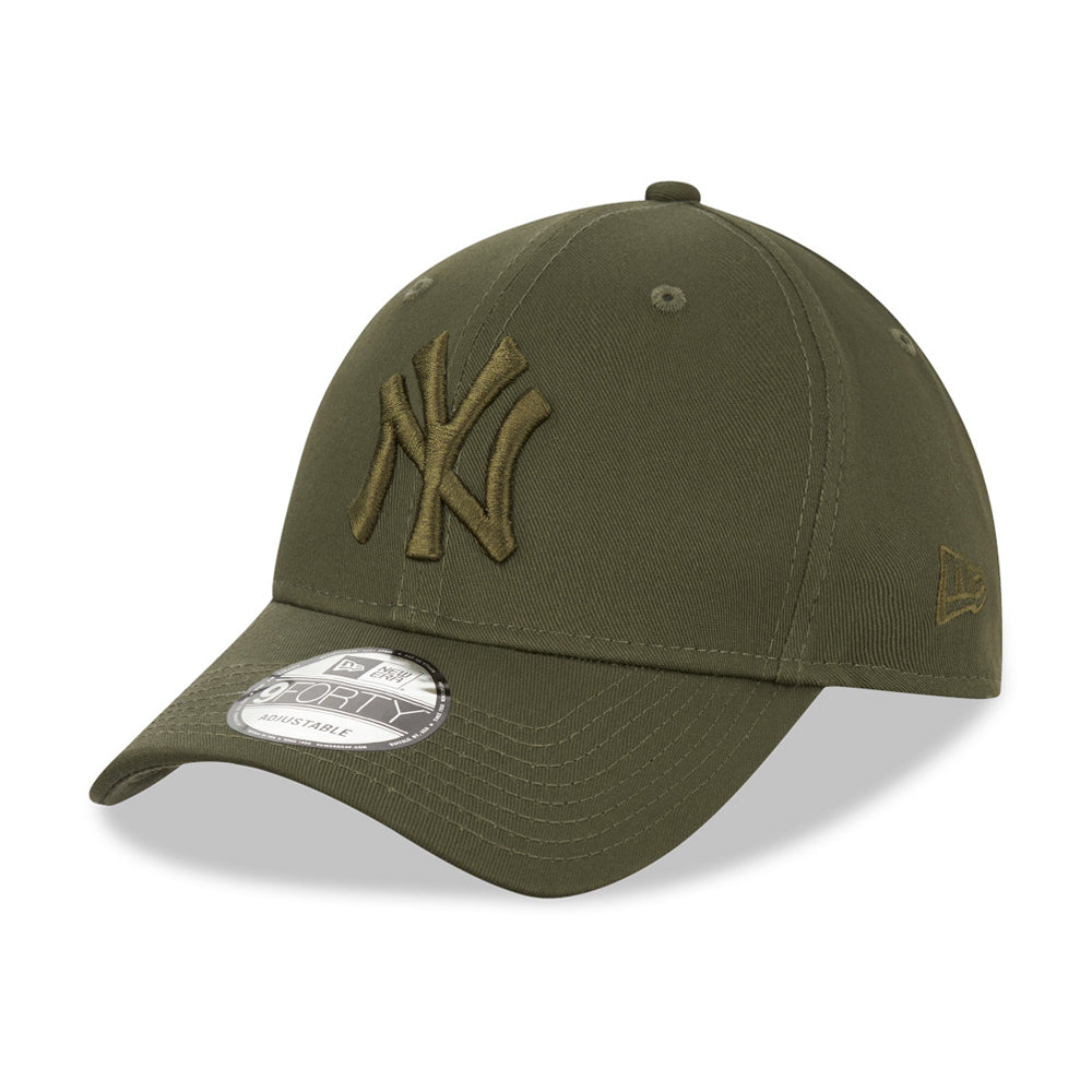 New Era NY New York Yankees 9Forty Snapback Olive Olive Grøn 12523887