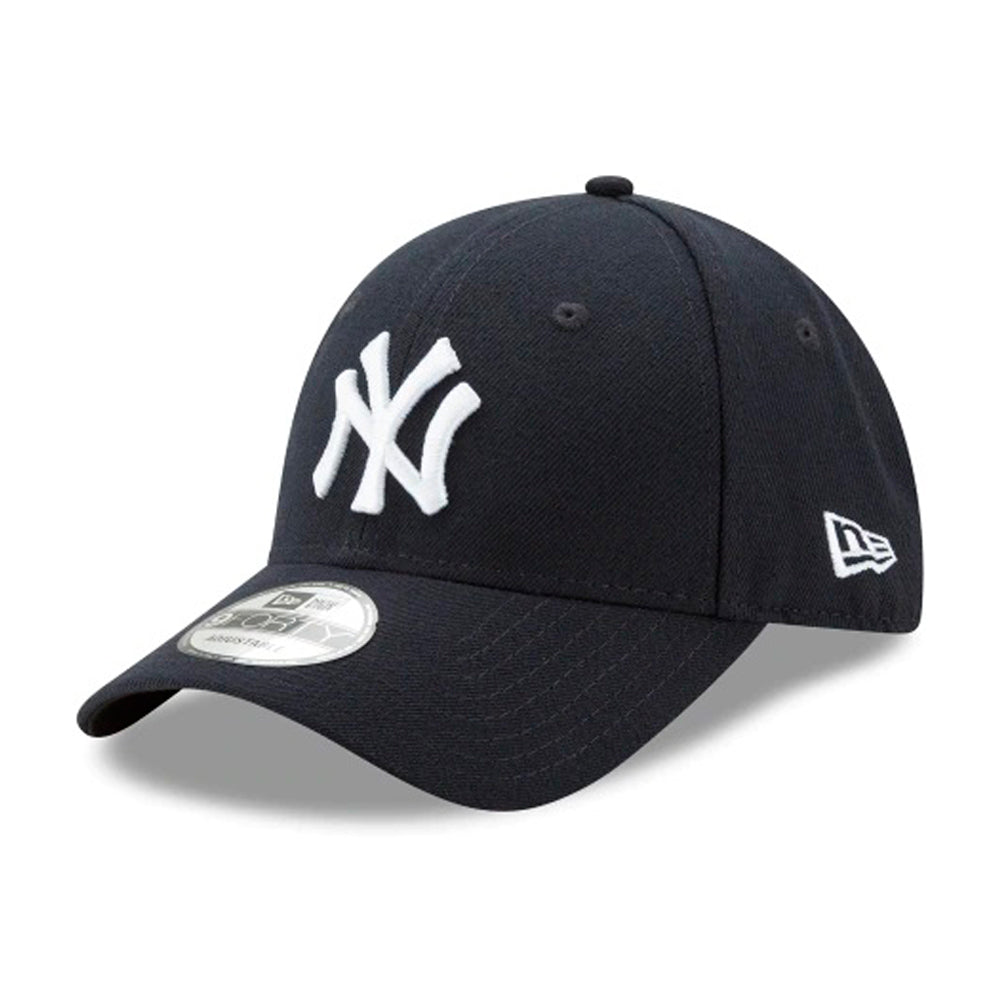 New Era MLB New York NY Yankees 9Forty The League Adjustable Velcro Justerbar Navy White Blå Hvid 10047538