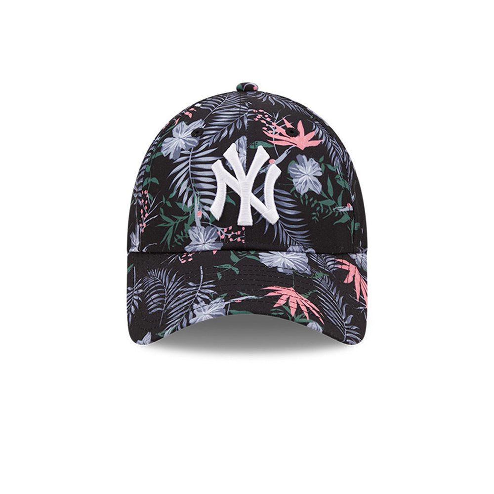 New Era New York NY Yankees 9Forty Women Adjustable Justerbar Black Floral Sort Camouflage 60240361