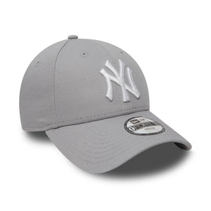 New Era NY New York Yankees 9Forty Adjustable Justerbar Youth Børn Grey Grå