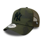 New Era MLB New York NY Yankees A Frame Print Stone Trucker Snapback Camo Camouflage 60141892