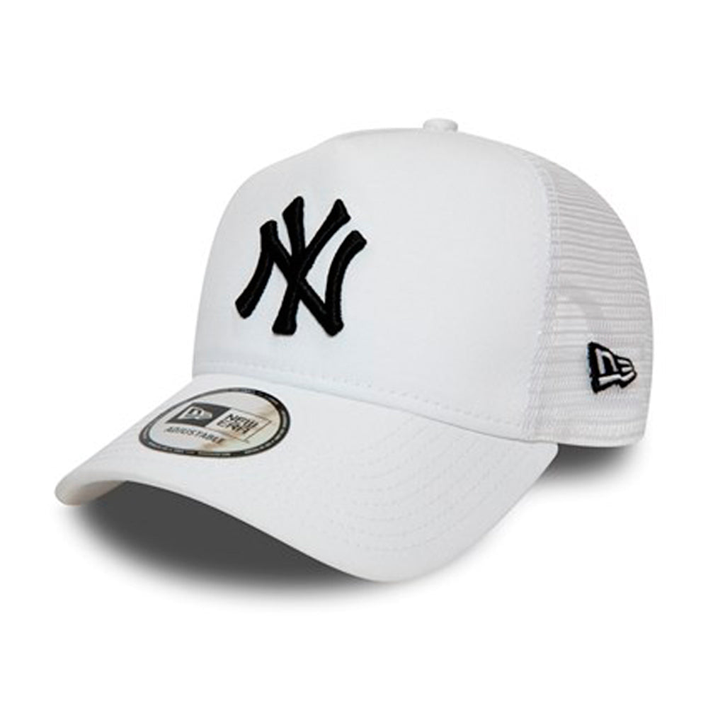 New Era MLB NY Yankees A Frame Trucker Snapback White Hvid