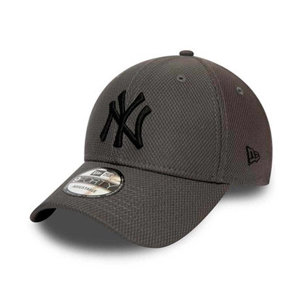 New Era NY New York Yankees Diamond Era 9Forty Adjustable Charcoal Grey Grå Mørkegrå 12490288