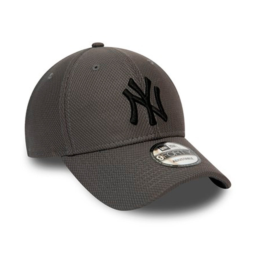 New Era NY New York Yankees Diamond Era 9Forty Adjustable Charcoal Grey Grå Mørkegrå 12490288