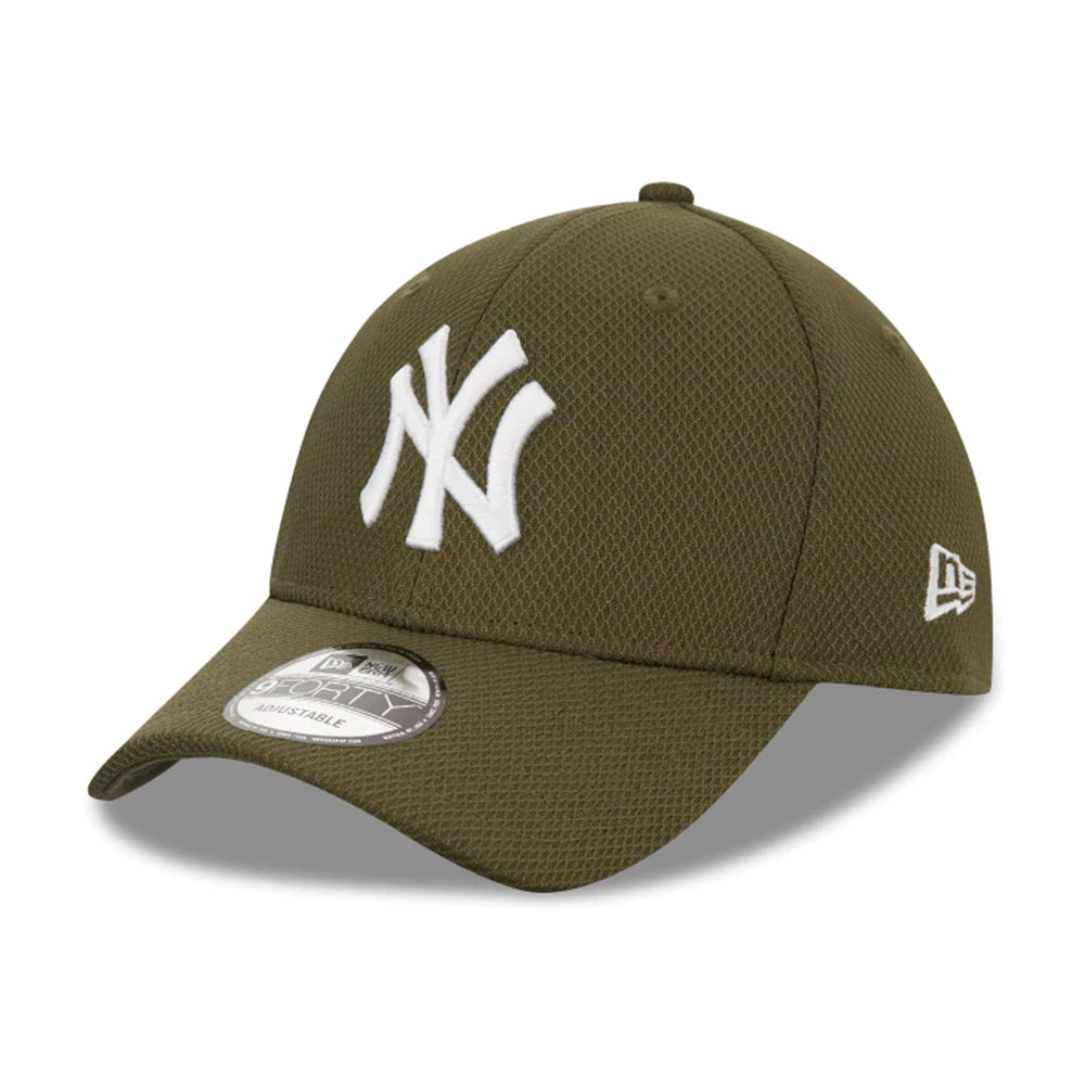 New Era MLB New York Yankees Diamond Era 9Forty Adjustable Olive Grøn 12523904
