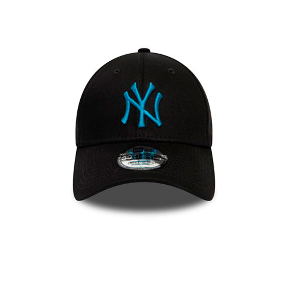 New Era NY New York Yankees Essential 39Thirty Flexfit Black Blue Sort Blå¨12490191