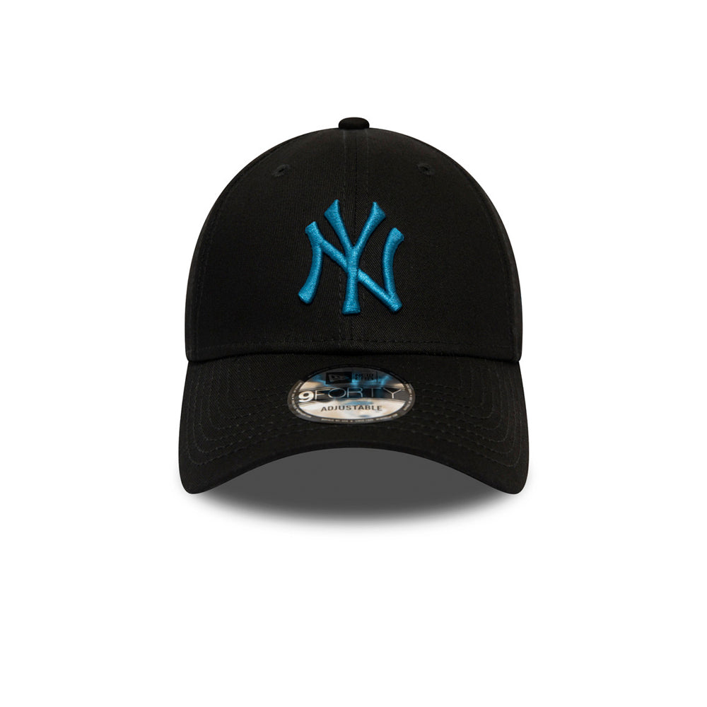 New Era NY New York Yankees Essential 9Forty Adjustable Black Blue Sort Blå 12490478