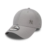 New Era NY New York Yankees Flawless 9Forty Adjustable Grey Grå