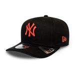 New Era NY New York Yankees Stretch Snap 9Fifty Snapback Black Orange Sort 12490178