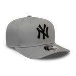 New Era NY New York Yankees Stretch Snap 9Fifty Snapback Grey Black Grå Sort 12490174