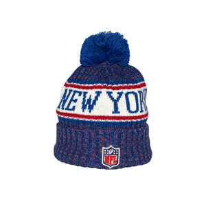 New Era New York Giants Sport Knit Beanie Blue Pom Blå Pom