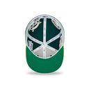 New Era MLB Oakland Athletics 59Fifty Cooperstown Patch Fitted Green Yellow Grøn Gul 60222531