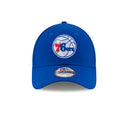 New Era NBA Philadelphia 76ers 9Forty League Adjustable Velcro Justerbar Blue Blå 11405596