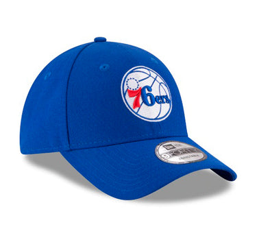 New Era NBA Philadelphia 76ers 9Forty League Adjustable Velcro Justerbar Blue Blå 11405596