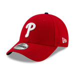 New Era MLB Philadelphia Phillies 9Forty The League Adjustable Velcro Justerbar Red White Rød Hvid 11997839