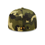 New Era MLB Pittsburgh Pirates 59Fifty Armed Forces Fitted Camo Gold Camouflage Guld 60233738