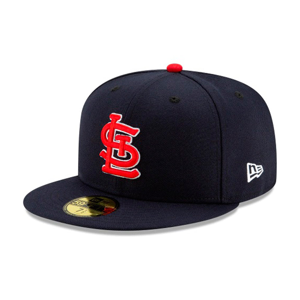 New Era MLB St Louis Cardinals 59Fifty Authentic Fitted Navy Red Blå Rød 70541091