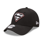 New Era Superman 9Forty Youth Adjustable Justerbar Black Sort 60222455