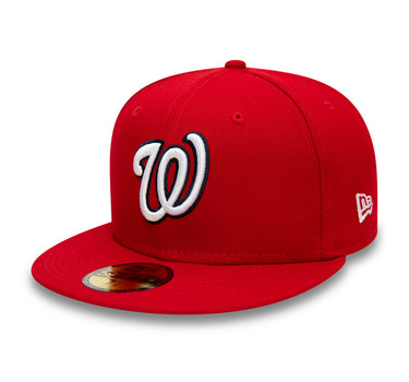 New Era MLB Washington Nationals 59Ffifty Authentic Fitted Red Rød 12593070 