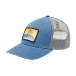 Quiksilver Clean Meanie Trucker Snapback India INK Blue Grey Blå Grå AQYHA04827-KSH0