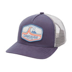 Quiksilver Tweaked Out Trucker Snapback Navy White Blå Hvid AQYHA04821-BYJO