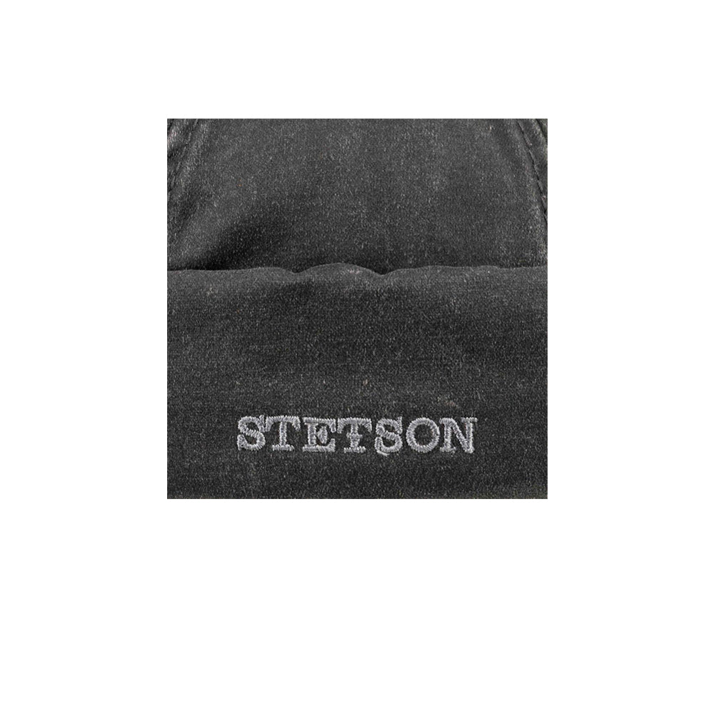 Steton Old Cotton Docker Hat Beanie Black Sort 8821101-1