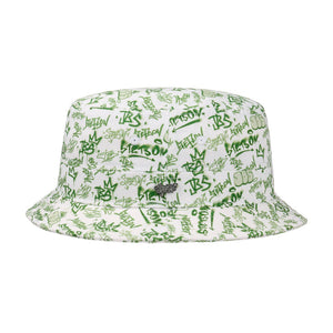 Stetson JBS Graffiti Bucket Hat Green Grøn