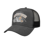 Stetson Camping Yeti Trucker Snapback Dark Grey Mørkegrå 7751184-3