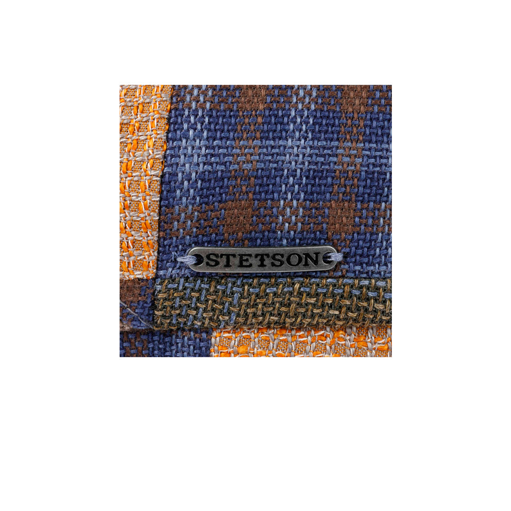 Stetson Clanton Patchwork Sixpence Flat Cap Mixed Colours 6383903-28