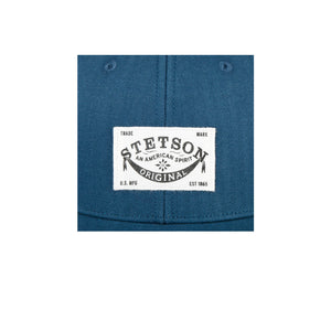 Stetson Classic Cotton Cap Adjustable Navy Blå 7721103-2