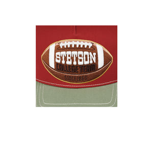 Stetson College Football Trucker Snapback Red Gold Grey Rød Guld Grå 7751178-84
